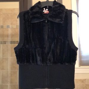 💙Faux Fur Sweater Vest